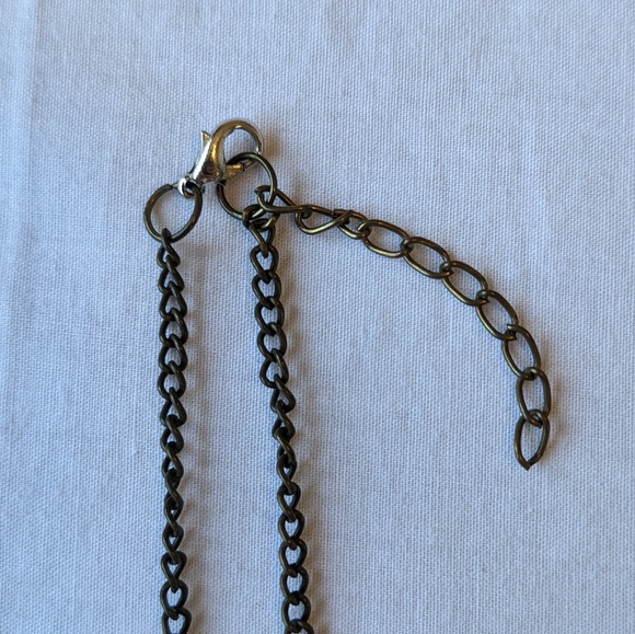 Angel Wing Jewel Costume Jewelry Necklace - Picture 3 of 4